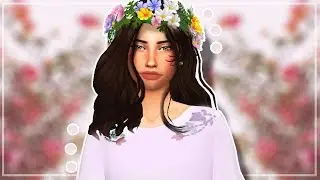 Sims 4: Flower Child | Create A Sim & Full CC List |