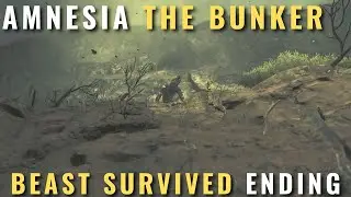 🕯️ AMNESIA THE BUNKER - The Beast Survived ENDING 🕯️