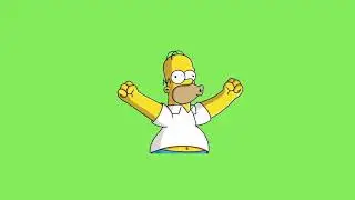 Homero Simpson  - Green Screen