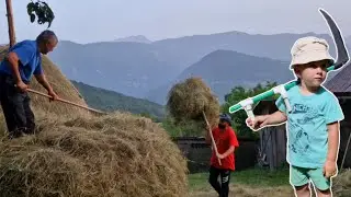 VRELO LJETO NA SELU - KOSANICA I ČUVANJE OVACA