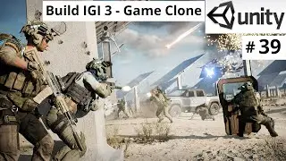 Animator Controller Unity Script Tutorial - Build IGI 3 Game Clone Unity 3D Game Development Course