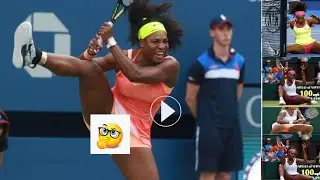 WOW~SERENA WILLIAMS HOT SEXY POSES IN THE COURT- QUEEN OF THE COURT GOOD BYE...