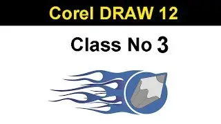 Corel DRAW 12  Arrange Menu Class 3 in Hindi Urdu With Online IT Solution |Video Part 2|