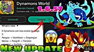 Dynamons World New Update 1.6.57 🤩|Stage 3 Evolution In Dynamons World|Stage 3 Evolution New Changes