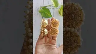 #ajio jhumki Earrings 200rs  #ajiohaul #jhumka #jhumkas #jewellery #jewelleryhaul #shorts #ndtales
