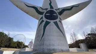 WISATA BUDAYA di JEPANG,HUNTING FOTO! BANPAKU KINEN KOEN (The Tower of The Sun) Expo ‘70 OSAKA,JAPAN