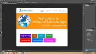 Photoshop Tutorial : Slice Tool in Photoshop CS6