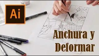 Width and Warp Tool in Illustrator CS6