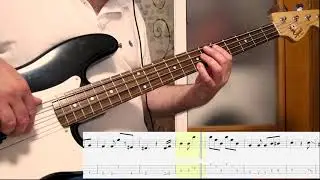 Aerosmith - Crazy Bass Cover  With TAB 2