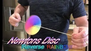 Newton's Reverse Rainbow – Color Blending Experiment