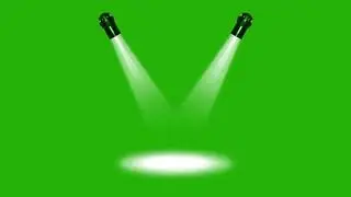 4 loop concert stage lights green screen animation background video effects