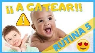 7️⃣Rutinas Con Ejercicios💪 Para Estimular El Gateo Del Bebé👶.Rutina5️⃣