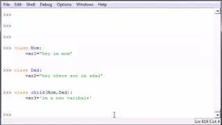 Python Programming Tutorial Series From scratch (36 Multiple Parent Classes) | Tutorials point