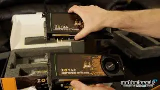 DUAL Zotac GeForce GTX 580 Video Card Unboxing!