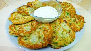 Juicy and Incredibly Delicious Zucchini Fritters.
