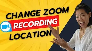 Changing Recording Location for Zoom
