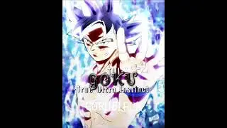 Tui Goku Vs Beast Gohan #anime #edit