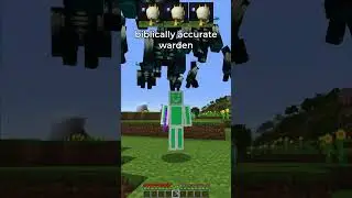 biblically accurate minecraft warden 💀💀💀 (goofy ahh)