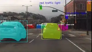 Computer Vision Mask R-CNN Semantic Segmentation In Addition OpenCV Color Detection