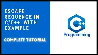 Escape Sequence in C/C++ || its Use || in Urdu 
