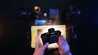 Silently cleaning my Sony Camera and lenses ASMR