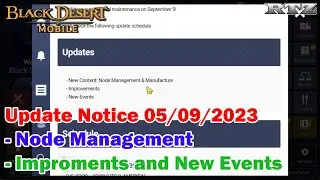 UPDATE NOTICE 05 SEPTEMBER 2023 - Black Desert Mobile Indonesia