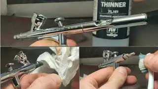 Cleaning your airbrush - how to