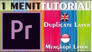 Premiere Pro Tutorial - Duplicate Layer Shortcut