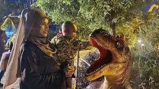 Real-life Dinosaurs at Karachi's Safari Park Dino Tour 2024!