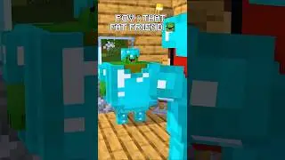 JJ Friend 3🍔🍟🌭🍖🍰 - MAIZEN Minecraft Animation 