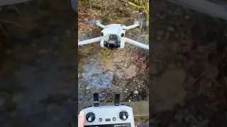 😎Flying dangerously close to river with drone! 