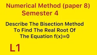 Numerical method (chapter 2)semester 4 L1