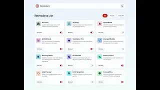 Design the browser extensions webpage - PART1 (Header section)