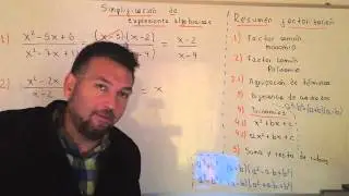 Simplificación de Expresiones Algebraicas