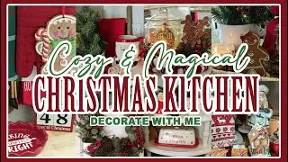 🌲NEW! 2023 CHRISTMAS DECORATE WITH ME│MAGICAL & COZY CHRISTMAS KITCHEN│CHRISTMAS DECORATING IDEAS
