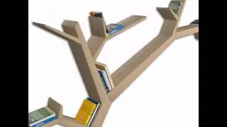 Bookshelf Branch 3D model from CGTrader.com