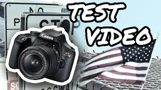 Canon EOS Rebel T100 Test Video | Current Future | Canon EOS 4000D | VIDEO TEST (2020)