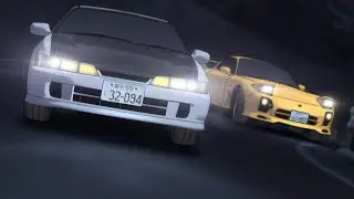 FD3S vs. Integra - [Eurobeat Removed] - (Initial D Battle Stage 2)