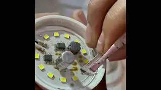 How to repair a damaged led 💡 bulb
