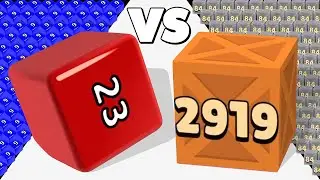 PUSH HARDER ✔️ MARBLE RUN 3D - Level Up Number Block Run (Satisfying ASMR Gameplay)