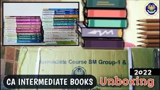 Ca intermediate books unboxing/ca motivation/chartered accountant/ca life/ca exam/ ca aspirant ❤️❤️