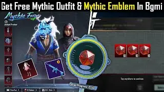 Get Free Mythic Outfits & Mythic Emblem In Bgmi New Trick Free Mythic Emblem