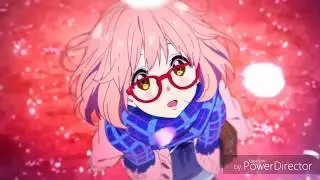 Аниме клип AMV: За гранью/По ту сторону границы / Kyoukai no Kanata Курияма и Акихито