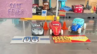 Mattel Disney/Pixar Cars on the Road 2022 Revo Kos, Datz Jammin and Royce Revsley