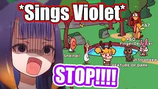 Ina can't stop laughing (and cringing) at her own noises【HoloEN】