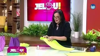 Floreros de Origami
