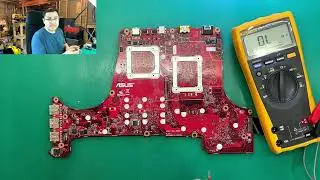ASUS ROG Strix G512LI Repair Gone Wrong Molten HDMI + Carbonized PCB – What Killed It?