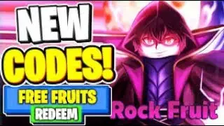 🥥 X30 Big Update 🥥 ROCK FRUIT CODES   NEW ROBLOX ROCK FRUIT CODES 2024