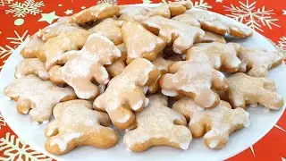 Quick and soft gingerbread cookies in 15 minutes 🧸 the best recipe for delicious Christmas cookie...