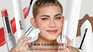 NEW GRWM COSMETICS ''SUMMER COLLECTION'' REVIEW! | Sandee Proud